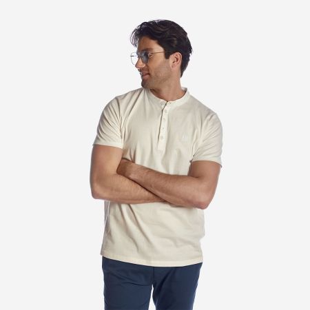 Ανδρικό T-shirt με μάο γιακά Sogo